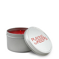 8 Oz. Round Soy Travel Tin Candle - Scented
